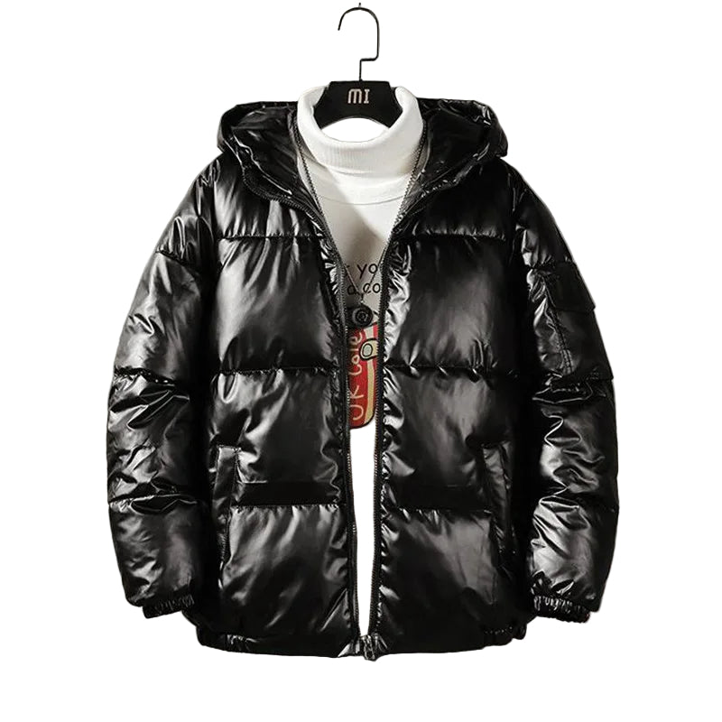 2024 Winter Jacket Men Hooded Thick Parkas Mens Jacket Warm Winter Coat Male Zip Up