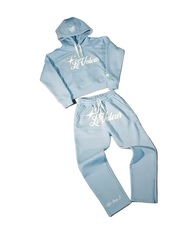 New Oversized Loose Y2K Tracksuit Men Cotton Casual Sports Hoodies Sweatpants Two Piece Set Clothes for Men Fashion Streetwear