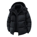 Stylish Men's Corduroy Hooded Parkas - Warm, Casual Streetwear Jackets for Winter