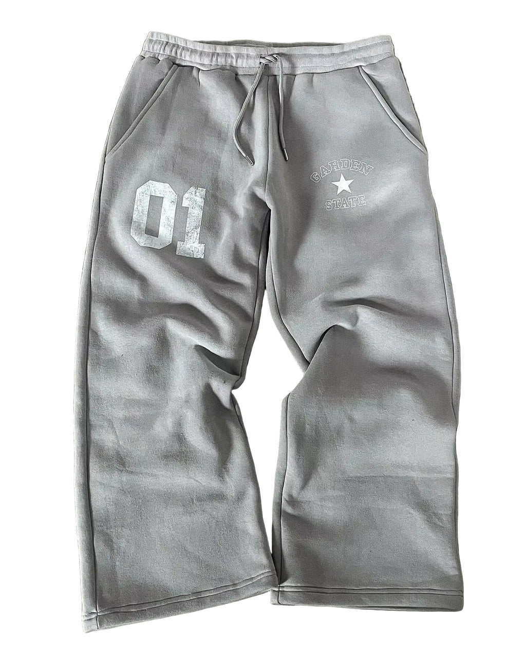 American Street Print Drawstring Casual Pants Men Hip Hop Harajuku Couple Sweatpants High Street Fashion Loose Straight Pants